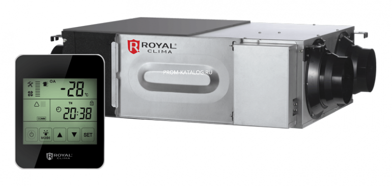 Приточно-вытяжные установки ROYAL Clima